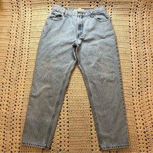 Levi's Vintage 530 Relaxed Tapered Light Denim Wash Jeans Sz 12 Short